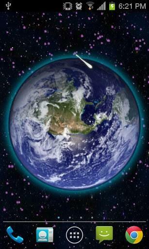 3d Moving Earth Live Wallpaper App For Android