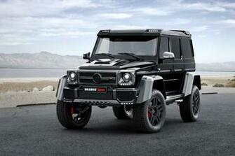 Brabus Mercedes G500 Cars Black Modified Wallpaper