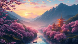 Anime Landscape Wallpaper