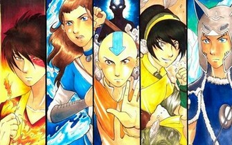 Toph Zuko Aang Katara Tv Series Sokka Wallpaper