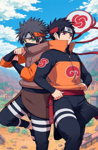 Kakashi And Obito Wallpaper