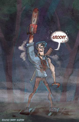 Ash Williams Evil Dead Wallpaper By