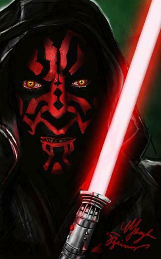 Wallpaper Darth Maul Star Wars