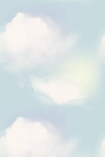Blue Bay Clouds Wallpaper