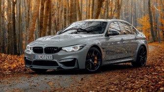 Wallpaper Bmw M3 Car Gray Side Forest
