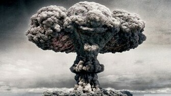Atomic Mushroom Cloud Wallpaper