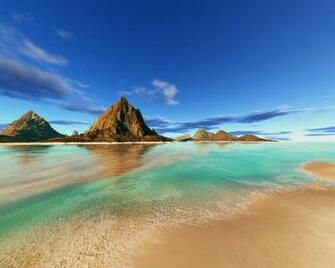 Sandy Beach Wallpaper