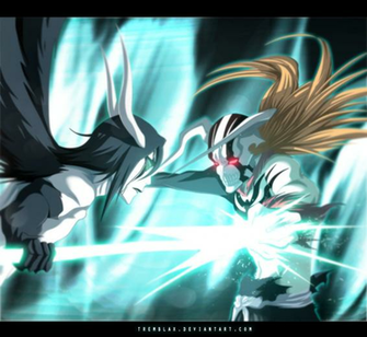 Ichigo Vasto Lord Vs Ulquiorra Murcielago By Tremblax