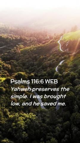 Psalms Web Mobile Phone Wallpaper Yahweh Preserves The