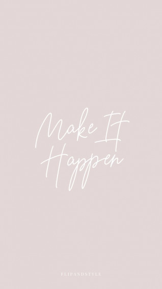 Dusty Pink iPhone Wallpaper Quotes