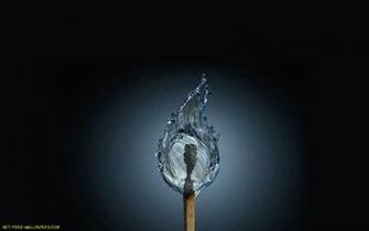 Gallery For Fire Water Wallpaper