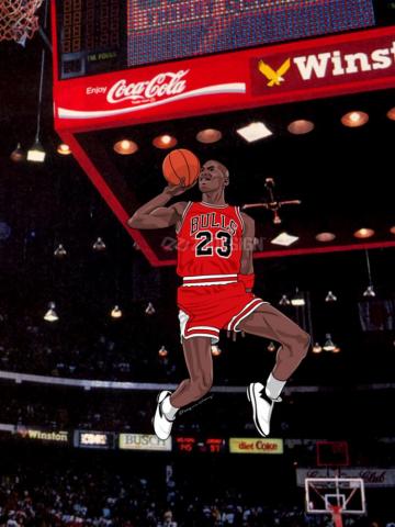 Michael Jordan Slam Dunk Wallpaper