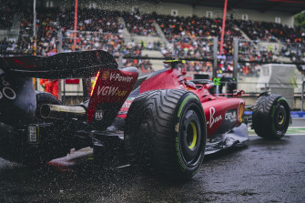Ferrari Wallpaper In The Wet R Formula1