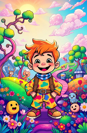 Cartoon Boy Wallpaper