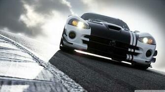 Dodge Viper Race Track Wallpaper