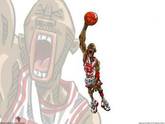 Michael Jordan Drawn Dunk Wallpaper Basketball At