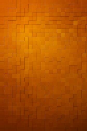 Orange Squares iPhone HD Wallpaper