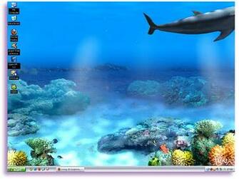 Living 3d Dolphins Wallpaper Animated