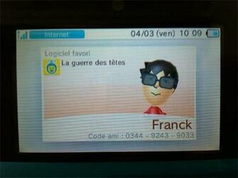 Mon Code Ami Nintendo 3ds
