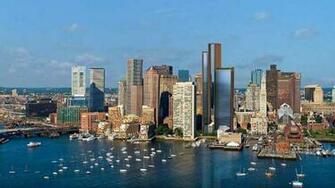Pics Photos Wallpaer Boston Skyline Wallpaper Desktop