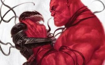 Red Hulk Vs Venom Wallpaper Stock Photos