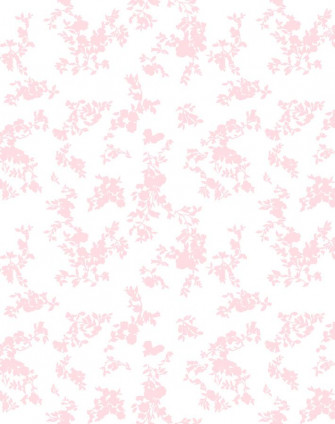 Fran Oise Floral Wallpaper By Clare V Pink