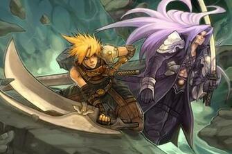 Cloud Vs Sephiroth By Buraisuko
