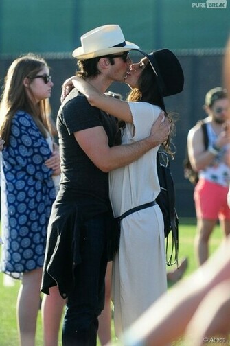 Image Nikki Reed Ian Somerhalder Coachella Jpg Pc