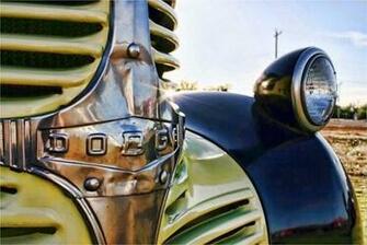 Route Wallpaper Vintage Dodge Truck
