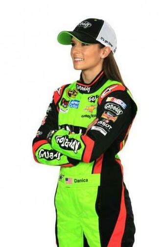 Danica Patrick Nascar Sprint Cup Series Driver Poses