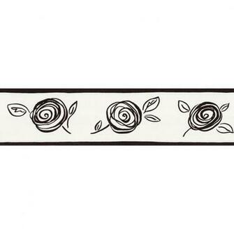 Black And White Wallpaper Borders Grasscloth