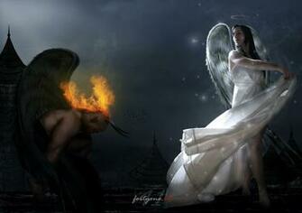 Angels Devil And Angel Wallpaper Full HD