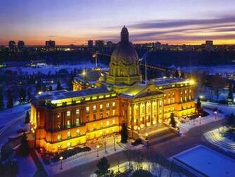 Edmonton Alberta Pixel Travel HD Wallpaper