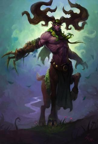 Cenarius By Xin Qi World Of Warcraft Art
