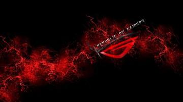 Republic Of Gamers Logo Window Asus Video Games Pc