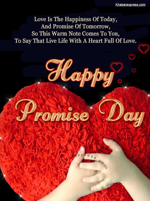 Happy Promise Day HD Image Wallpaper Whatsapp Dp