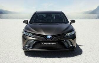 Wallpaper Toyota Sedan Front Hybrid Camry Image