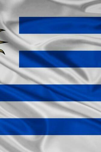 Uruguay Flag iPhone Wallpaper