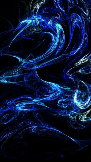 Black And Blue Abstract iPhone Wallpaper S 3g