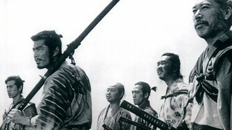 Seven Samurai Wallpaper Old Photo
