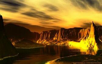 Alien Landscape Wallpaper Landscapes Make Great