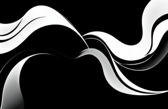 Wallpaper Abstract Black White