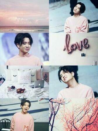 Youngjae Got7 2jae Pink Wallpaper