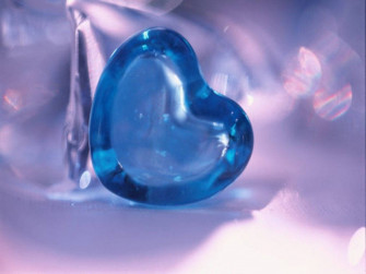 Blue Heart Wallpaper