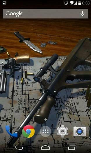 3d Guns Live Wallpaper Android Apps On Google Play