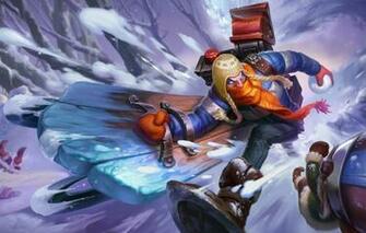 Wallpaper League Of Legends Lol Snowdown Singed Snowday Image