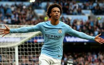 Wallpaper Leroy Sane Footballers Manchester City