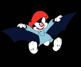 Animaniacs Wakko With Bat Wings Wallpaper