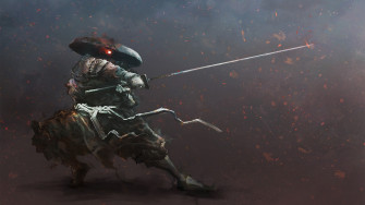 Artwork Digital Art Samurai Warrior Katana Wallpaper HD