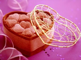 Heart Sweets Wallpaper